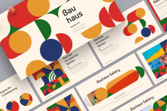 Patterns & Abstract Gradients PowerPoint Template